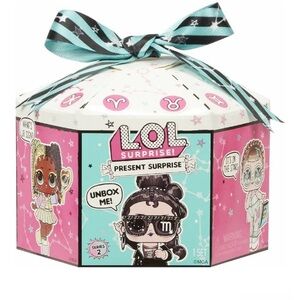 🎲 L.O.L. Surprise! Present Surprise Series 2 Glitter Star Sign, for one only